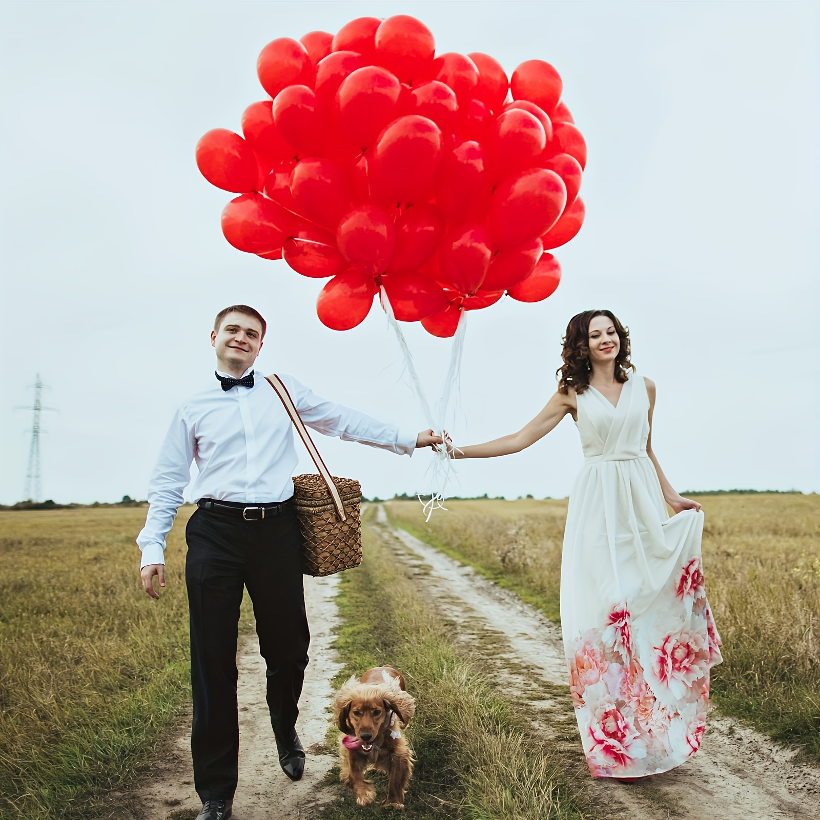 Ballon rouge en latex pour fête anniversaire REF/BAL00R