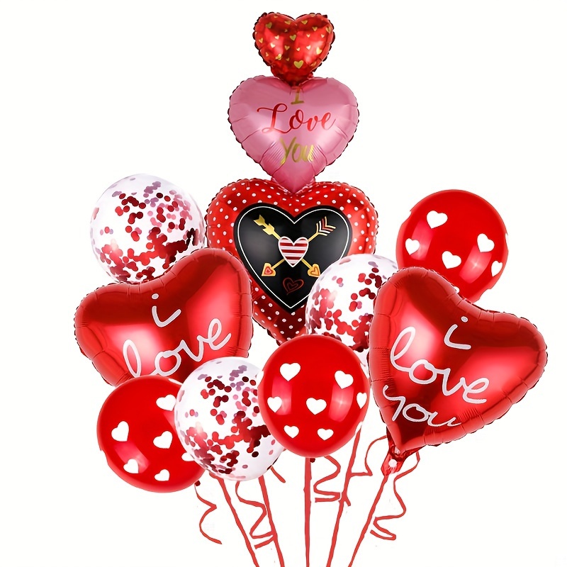 Conjunto Globos San Valentín