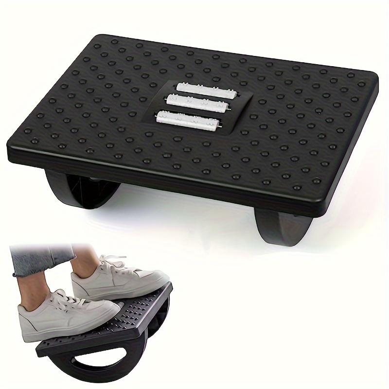 automatic folding footrest adjustable ergonomic office