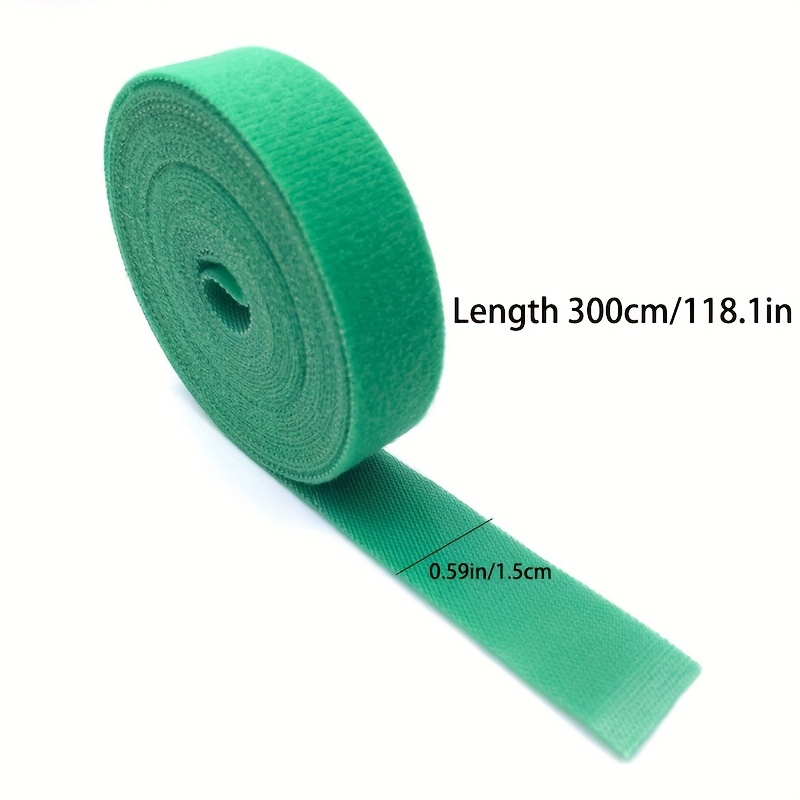 Plant Garden Tie Green Tape Plant Supports Recycle And - Temu