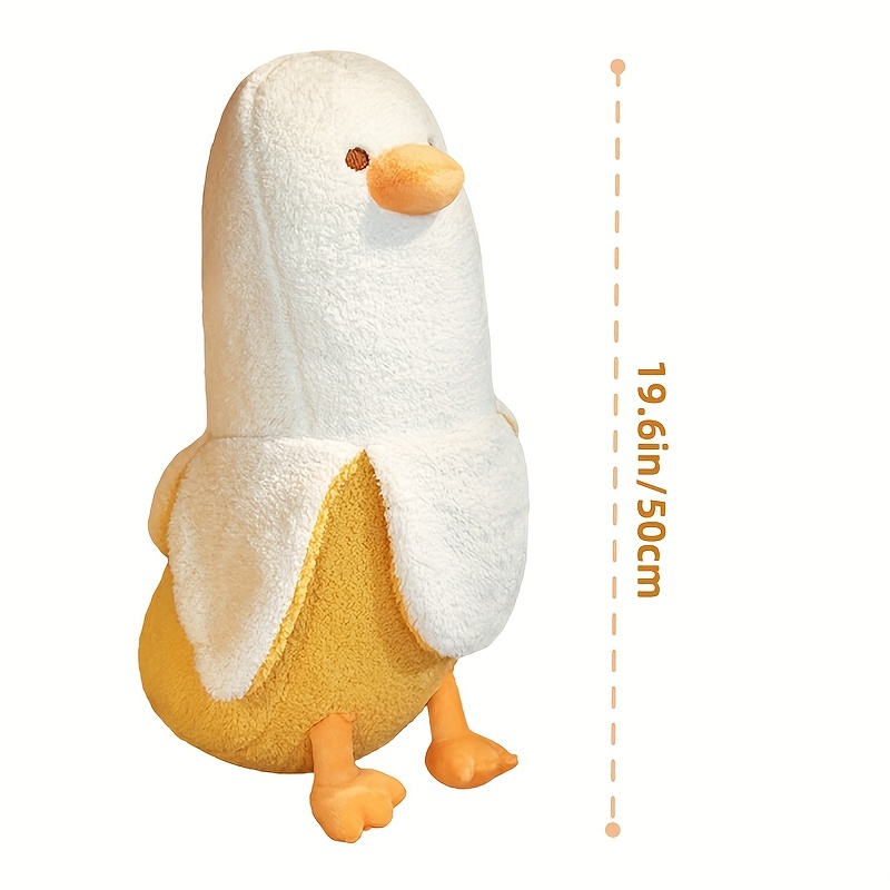 Cartoon Banana Plush Toy Soft Cushion Kids Fruit Toys 35cm/50cm