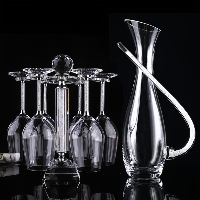 Ensemble de 4 verres à whisky avec coffret cadeau - élégant verre en  cristal 300 ml 
