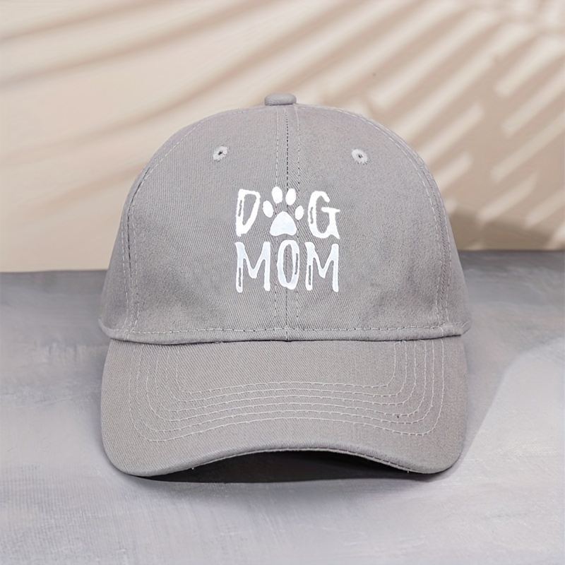 DOG MOM Casual Baseball Cap Sun Shade Dad Hat Sun Hats