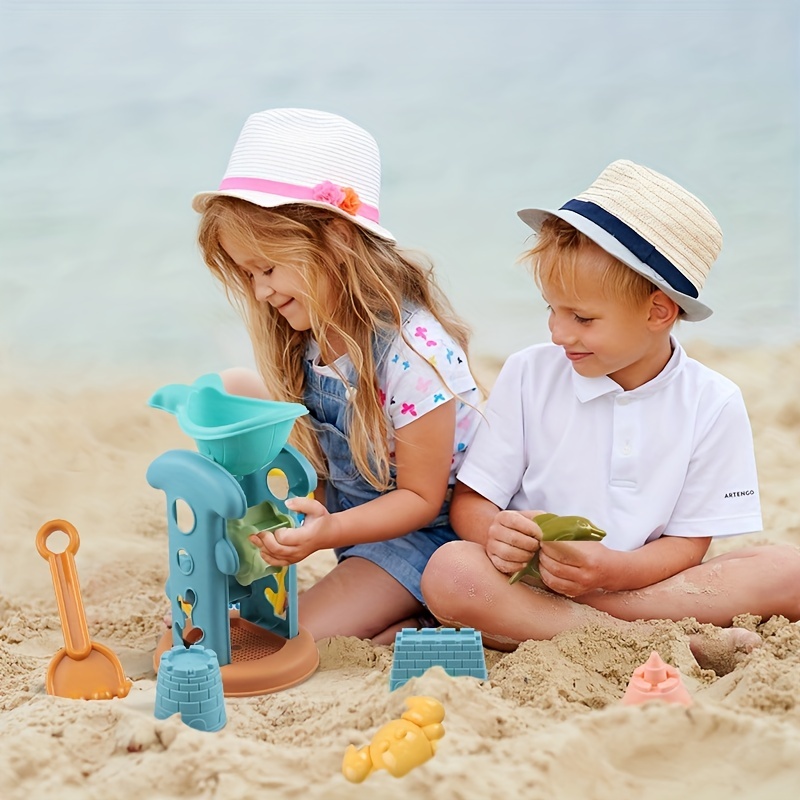 Beach Fun For Kids Ages 3 10: Kinetic Sand Toys Sandcastle - Temu