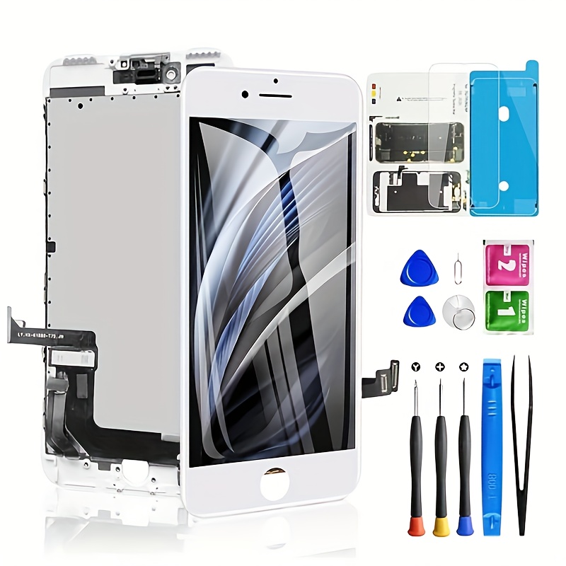 Reemplazo de pantalla compatible con iPhone 11, pantalla LCD de  6.1 pulgadas, digitalizador táctil 3D, kit de reparación completo, con  herramientas de reparación : Celulares y Accesorios
