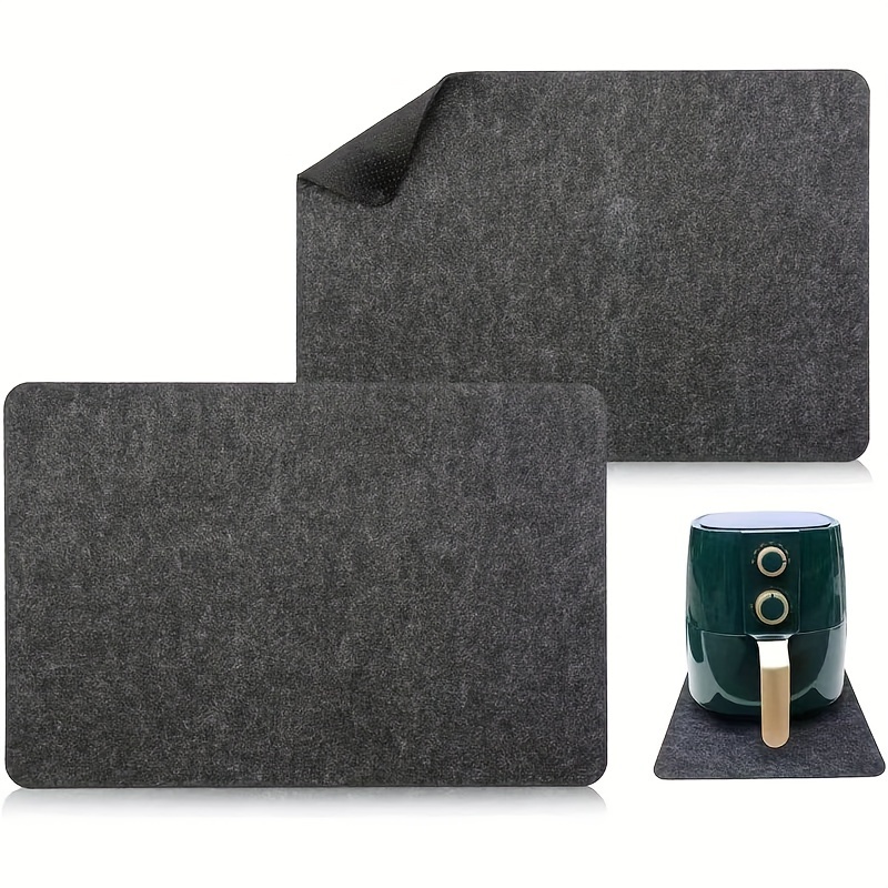 2 Pcs Heat Resistant Mats Coffee Maker Pads Countertop Protector for Air  Fryer