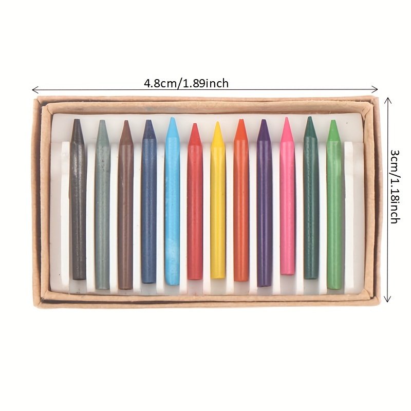 2 Mini Pencil Crayons Random Colors 