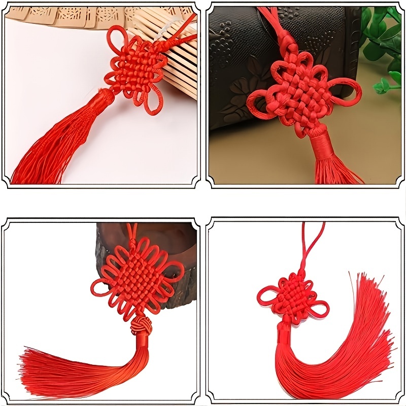 Large Chinese Knot Tassel Pendant Chinese New Year Hanging