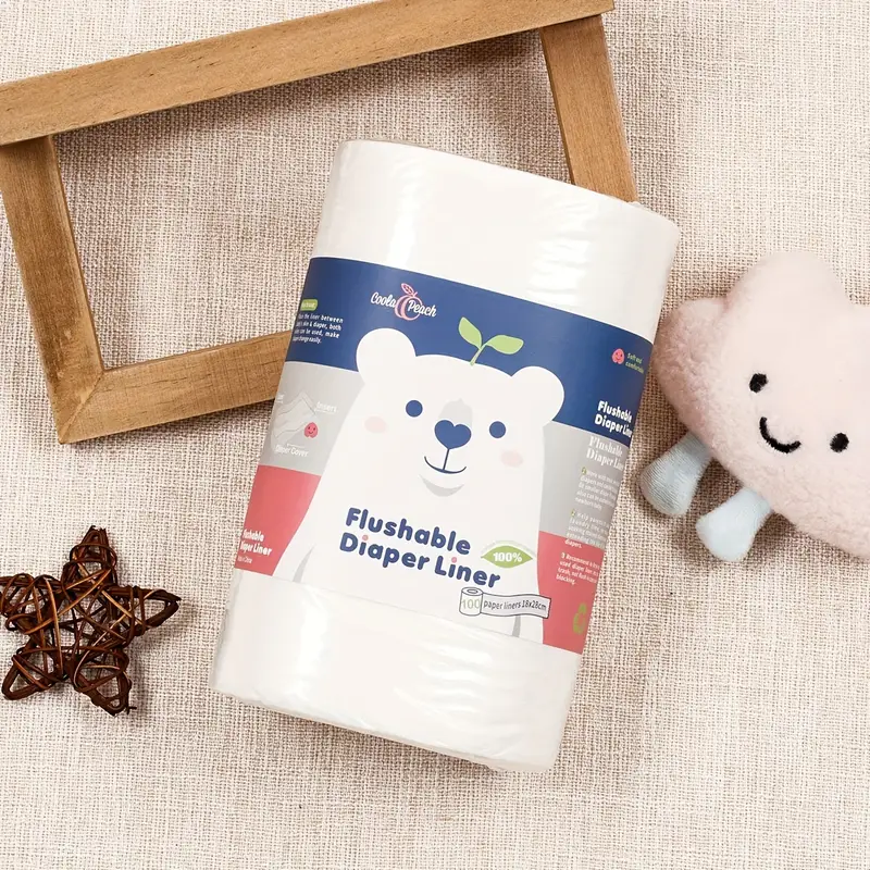 Peachy Baby Flushable Liners Peachy Baby Flushable Liners