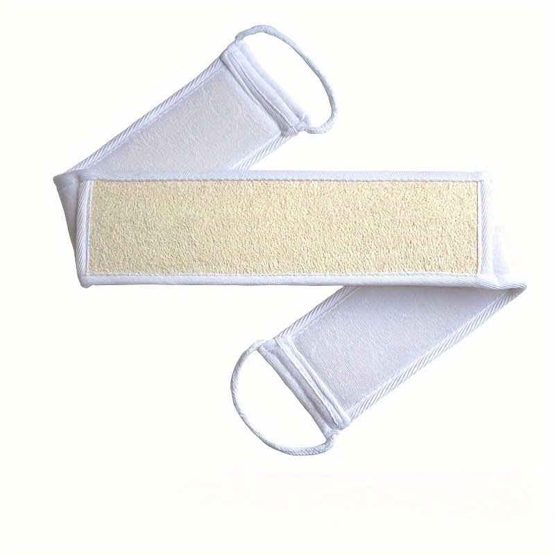 Exfoliating Natural Loofah Back Scrubber For Shower To Clean Your Back Deeply - 1 Count (1 Pack)