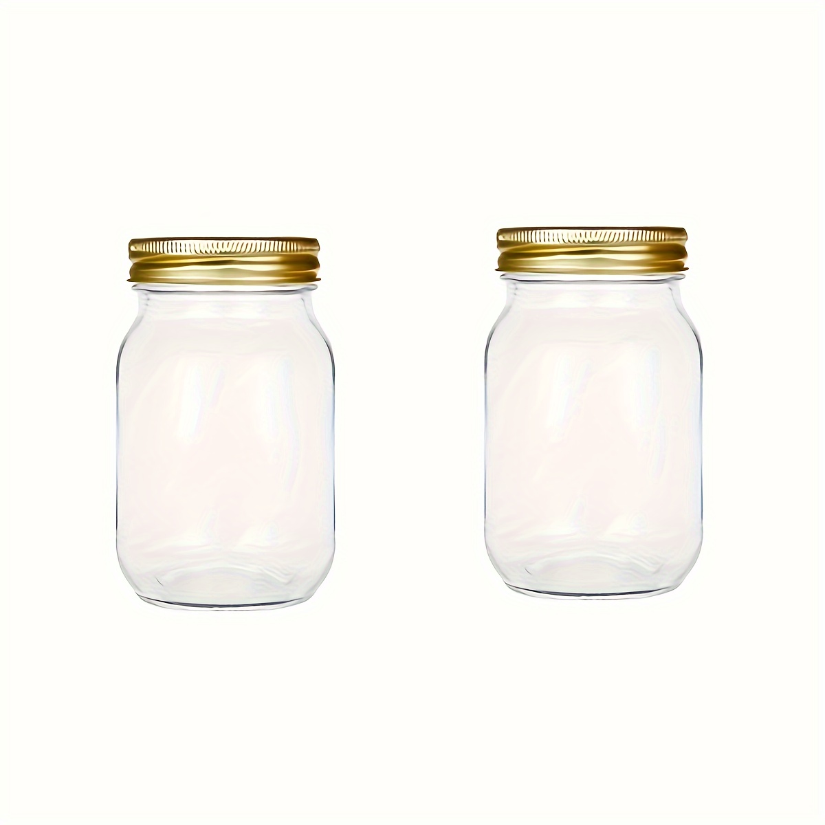 Glass Jars, Mason Jars, Glass Jars With Divided Lids, Wide Mouth Mason Jars,  Kitchen Storage Jar, Glass Food Storage Containers, Sauce Jars, Holiday  Gift Decoration Jars For Spice, Dried Flowers, Salad Sauce