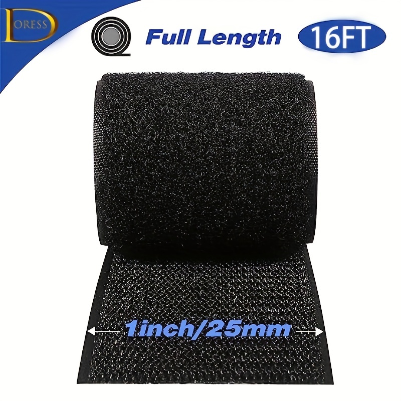 DORESS 3 81 Cm X 298 7 Cm Hook And Loop Tape Sticky Back Fastener Roll