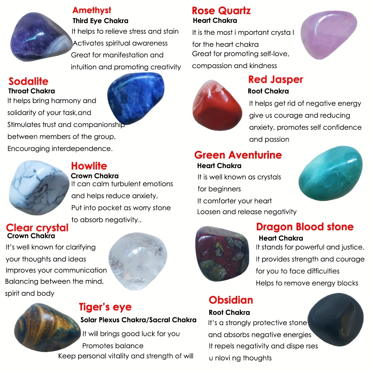 Piedra, Cristales De Calidad Para Uñas Diferentes Colores