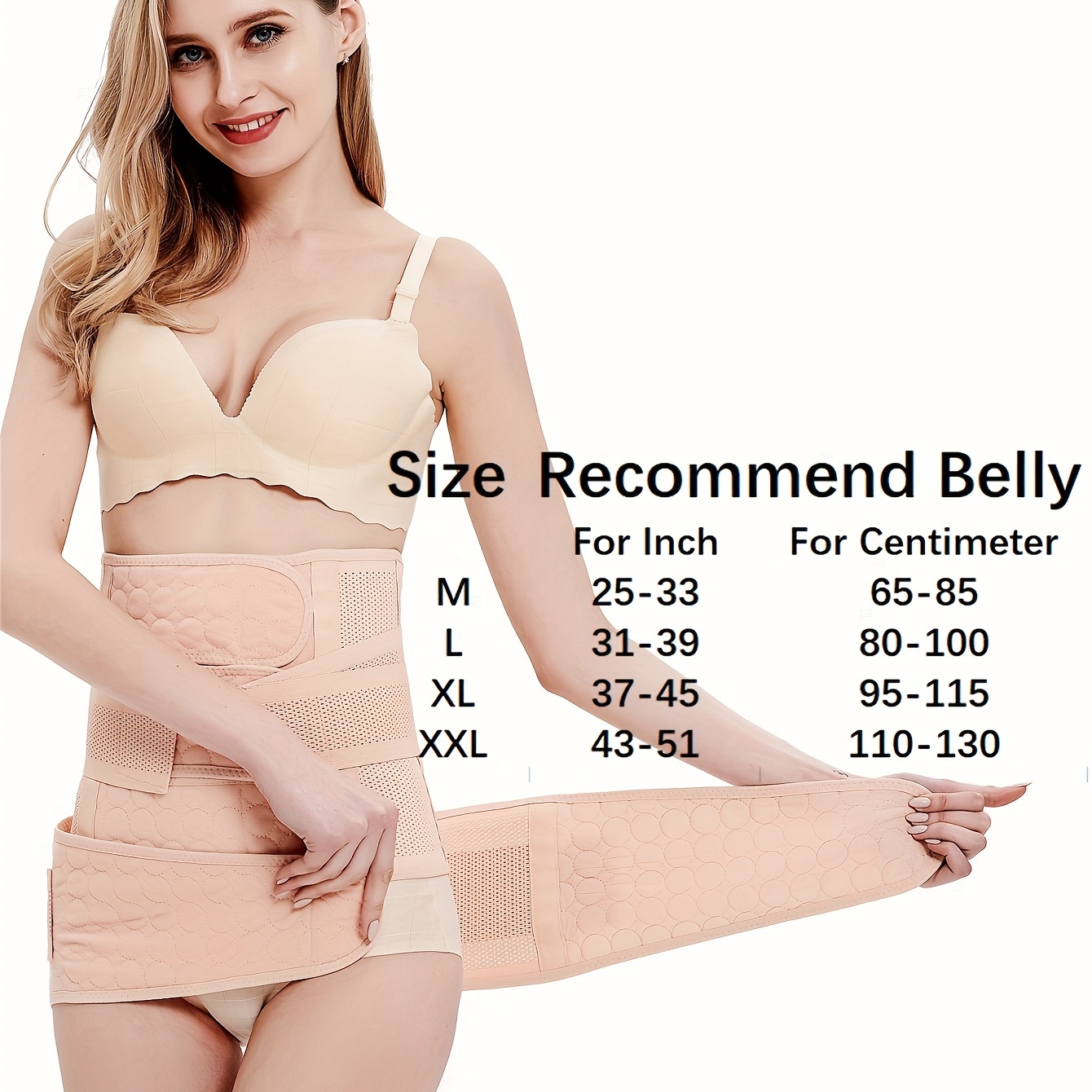 Cotton Binding Belly Harness for Postpartum Recovery