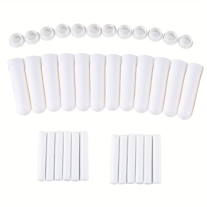 Eco-Friendly Aromatherapy Nasal Diffuser with Wicks