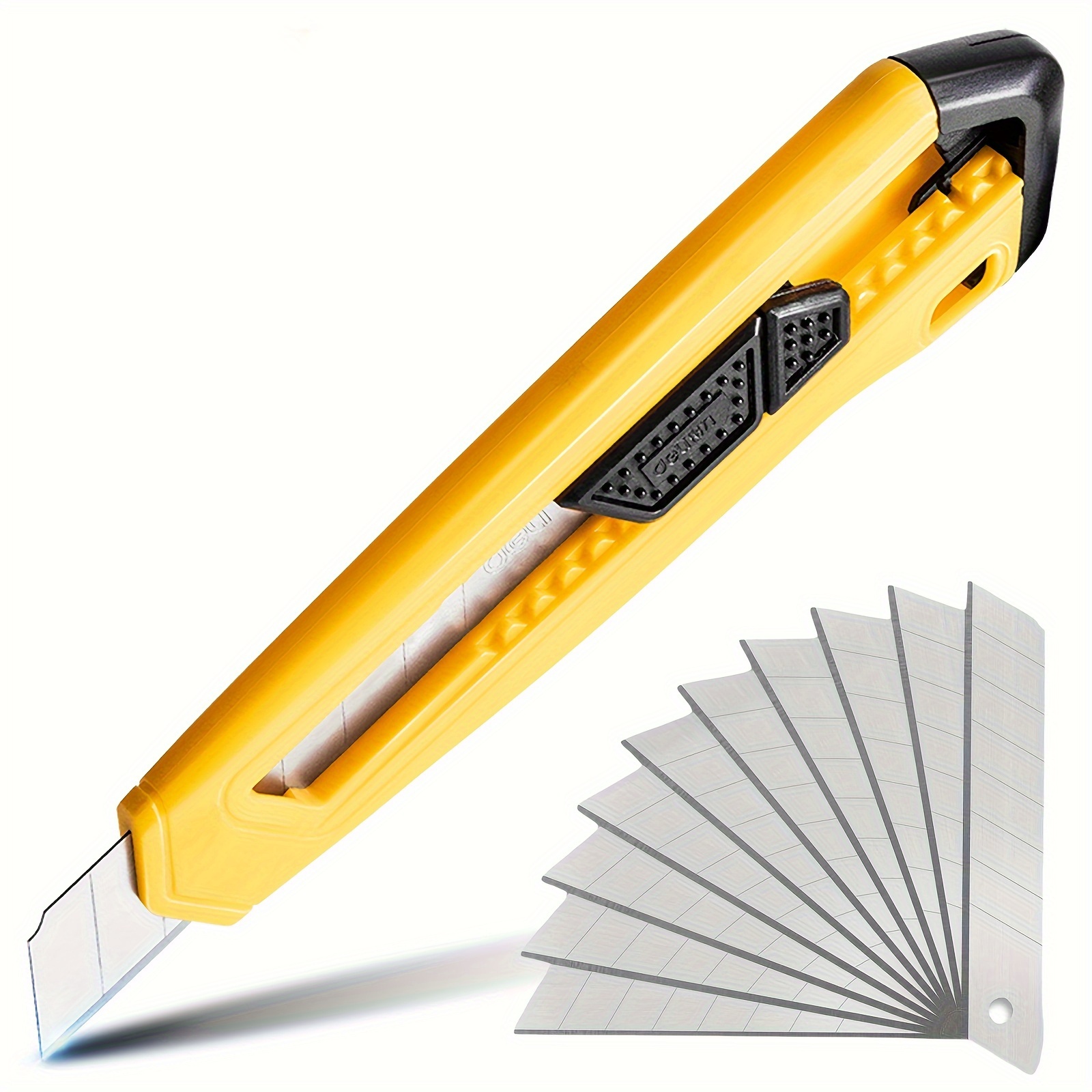 Utility Knife Blades Sharp Box Cutter Blades Sk5 Steel - Temu