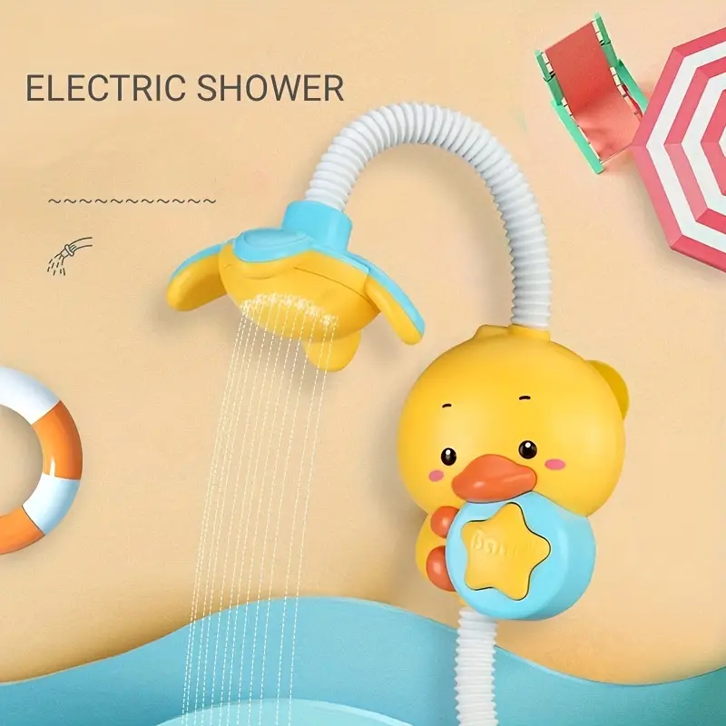 1pc Bath Toy - Automatic Water Pump With Bath Shower Sprinkler-Toddler Bath  Toy Bathtub Toy For Toddlers Kids 3 4 5 Year Old Girls Boys Gifts Christma