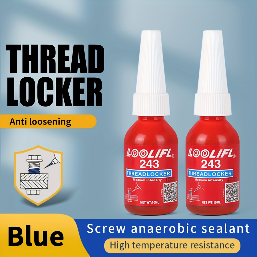 243 Screw Glue Anti-loosening Anaerobic Sealant Medium Strength High Temperature