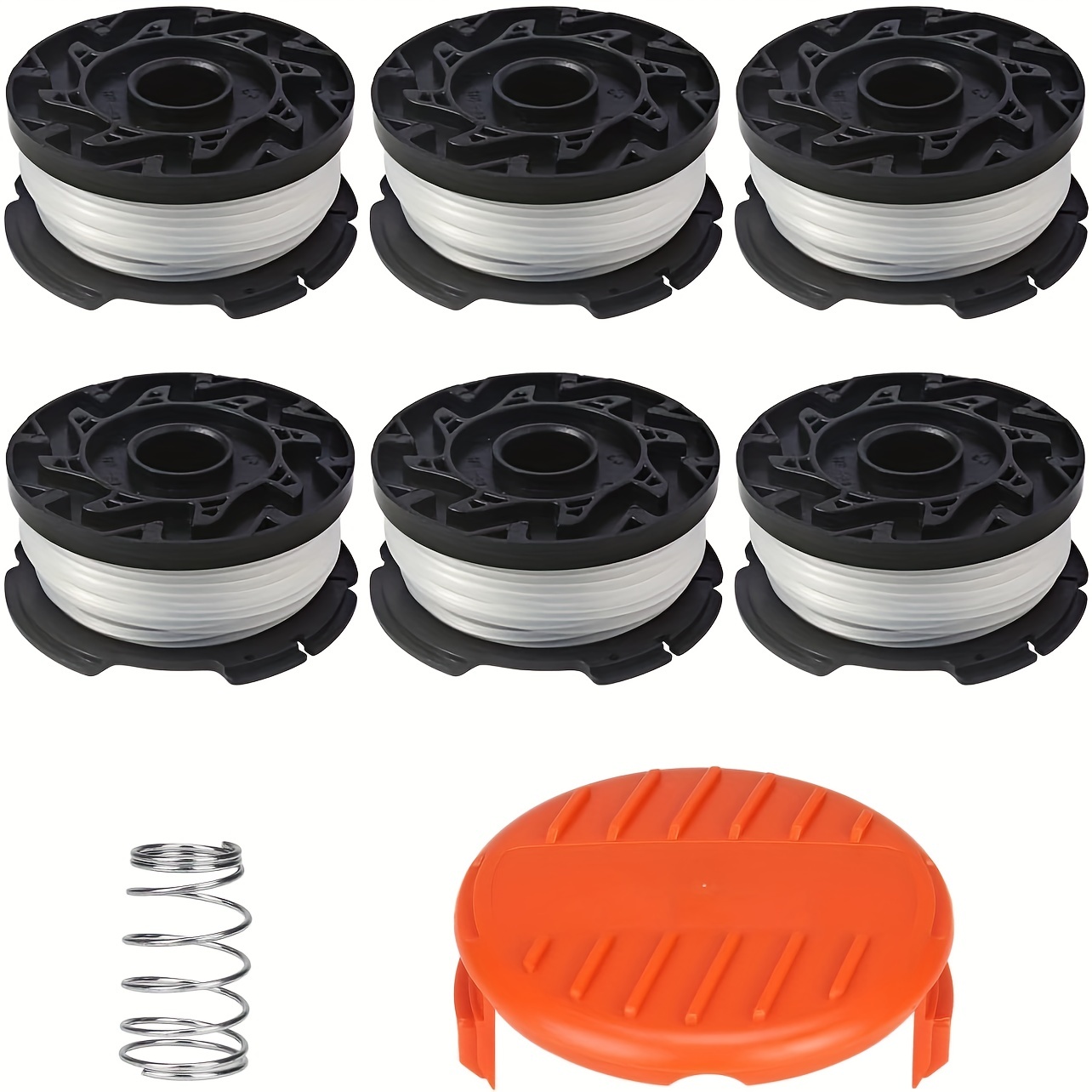 Af-100 Replacement Spools Compatible With Black+decker Gh600 Gh900