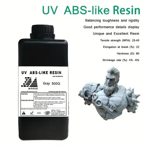 Buy 3 Pay 2】ANYCUBIC ABS-Like Pro 2 3D Printer Resin Hardness & Toughness