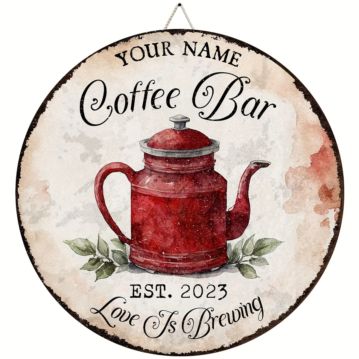 Parkway Coffee Bar Kitchen Farmhouse Wall Decoration Signage - Temu