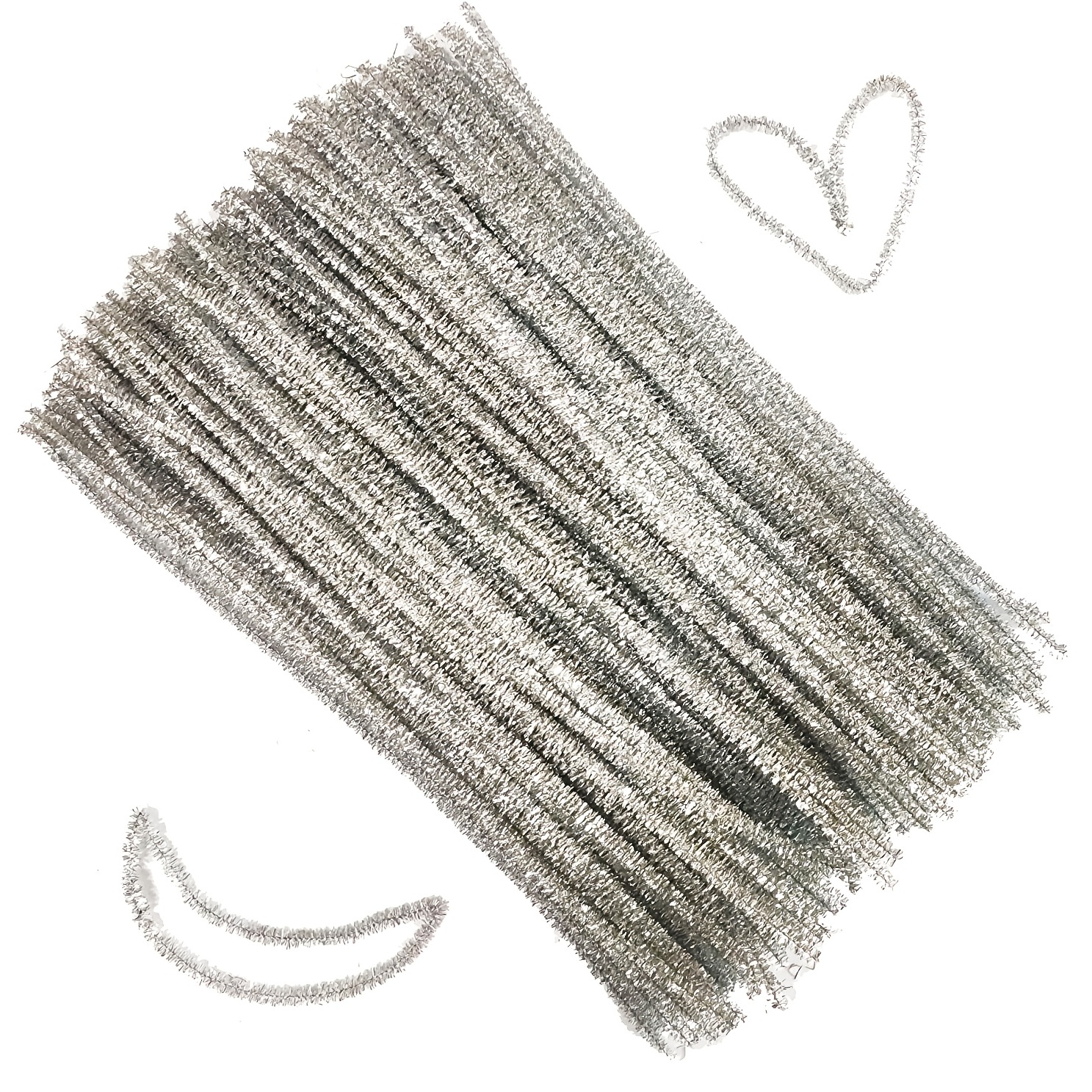 Glitter Sparkle Pipe Cleaners Tinsel Chenille Stems, Pipe Cleaners Sparkle  Metallic Pipe Cleaners For Diy Crafts, Arts, Wedding, Home, Party, Holiday  Decoration - Temu Mexico