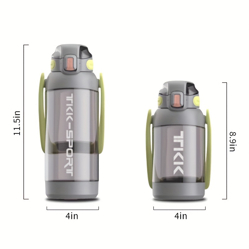 Tkk Large Capacity Stainless Steel Water Bottle Portable - Temu