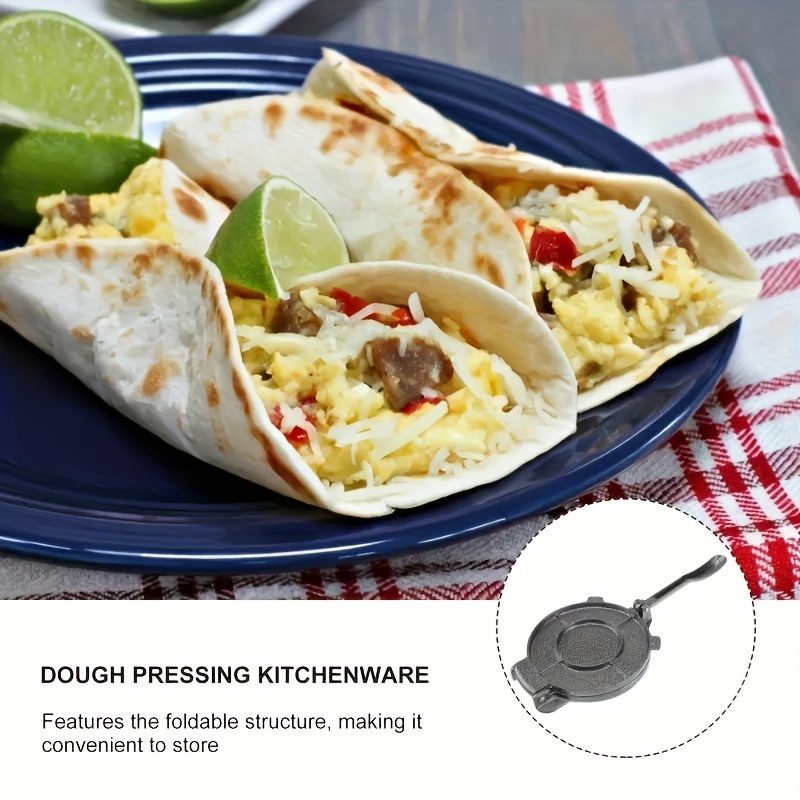 16/20Cm Tortilla Press Maker DIY Manual Dough Pressing Tools Burrito Maker  Dumpling Skin Maker Kitchen