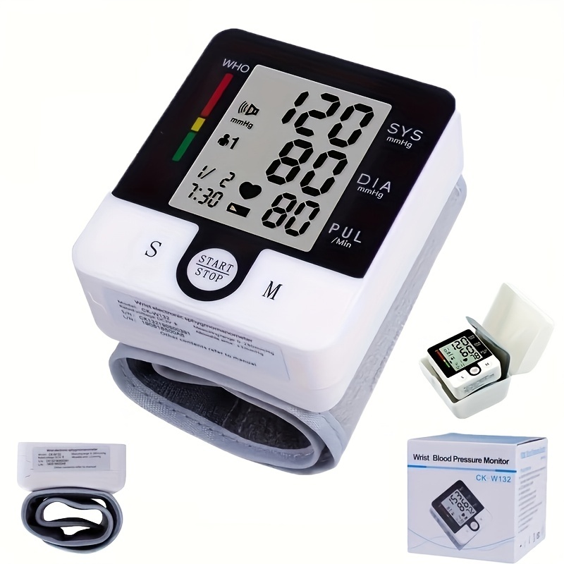 Blood Pressure Monitor Upper Arm, Large Screen Blood Pressure Monitors for  Home Use Adjustable Arm Cuff, Backlight Display & HR Detection, with  Carrying Case for Adult & Pregnancy 