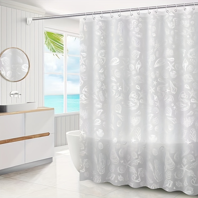 1 cortina de ducha gruesa antimoho cortina de partición de - Temu Spain