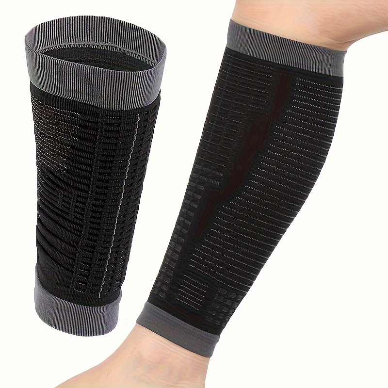 1 Pair Compression Calf Sleeve Basketball Volleyball Men Support Elastic  Cycling Leg Warmers Running Football Sport Leg Sleeves