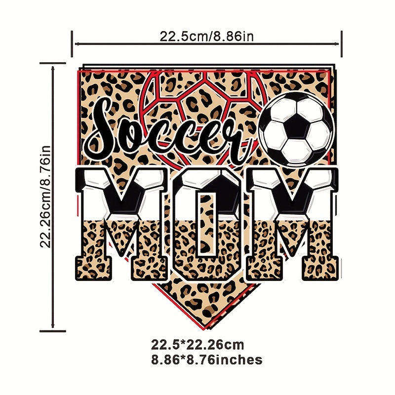 1pc Sport Baseball Mom Heat Transfer Patches Vinyl Designs Iron On