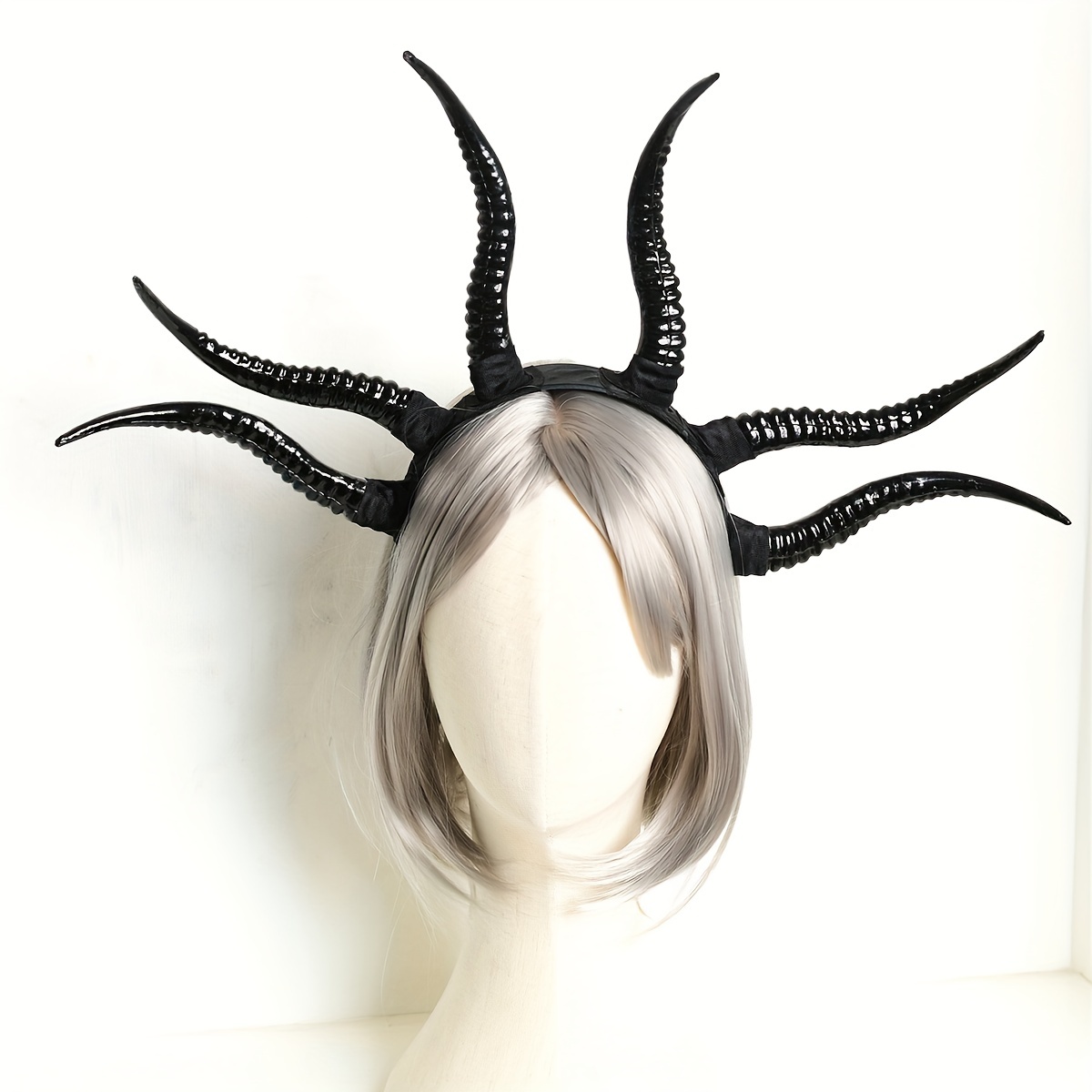 Halloween Simulation Horn Headdress Cosplay Accessories - Temu