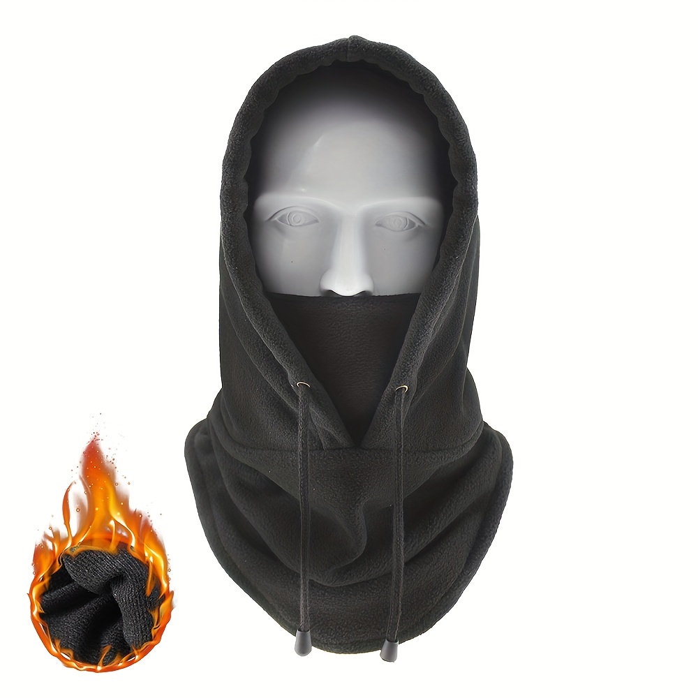 New Motorcycle Mask Fleece Thermal Face Mask Keep Warm Moto Riding  Balaclava Motorbike Biker Winter Windproof Ski Mask Men Women