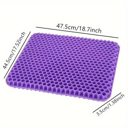 seat cushion chair cushion office sedentary honeycomb gel seat cushion car summer breathable cool cushion chair cushion butt cushion
