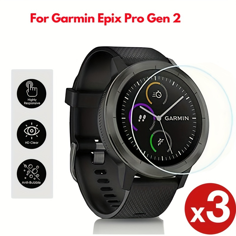 (3+2+1) For Garmin epix 2 Smart Watch (3pcs) Screen Protector