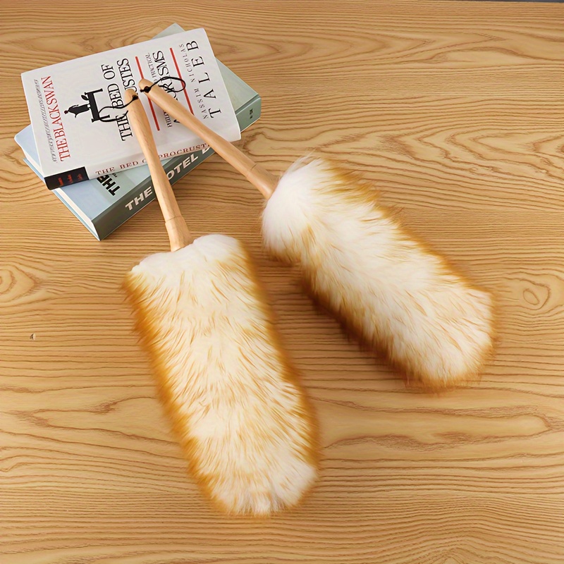 Large Soft Wool Home/Car Duster, Antistatic Household Cleaning