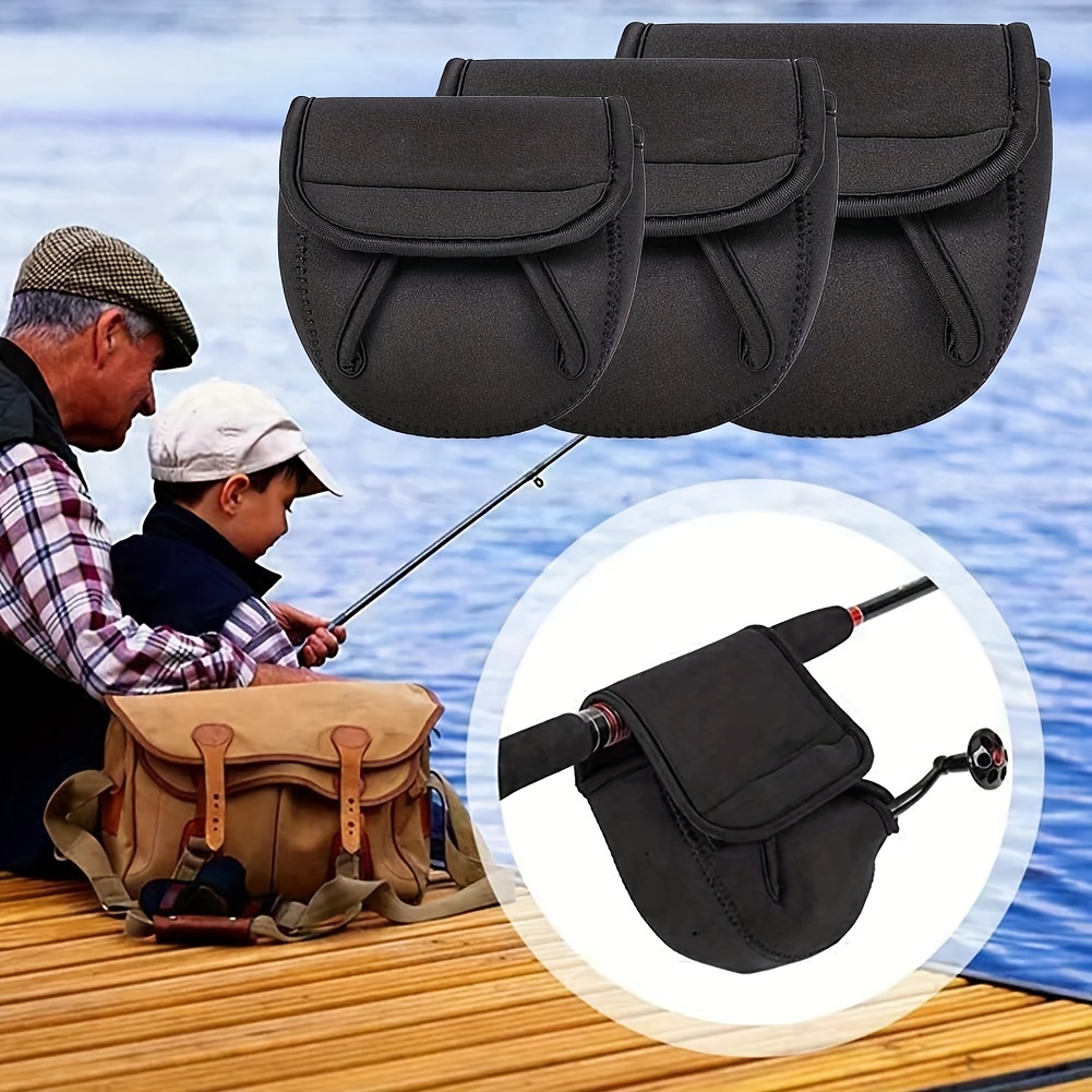 Muti Size Fishing Reel Bag Reel Protective Cover Fishing - Temu