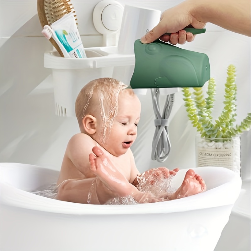 Arrosoir Bain Bebe, Rinceur De Bain Shampoing Pour Bébé Tasse Enfant Mignon  Lavage Cheveux Bain Rincer Protection Yeux(vert)