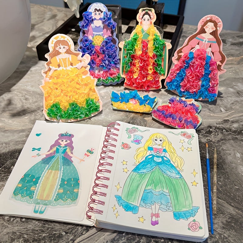 Princesas Livro para Pintar com Aquarela