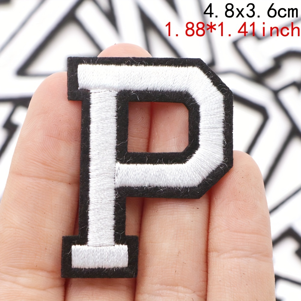 Iron on Appliques Letter And Number Patches Embroidery - Temu