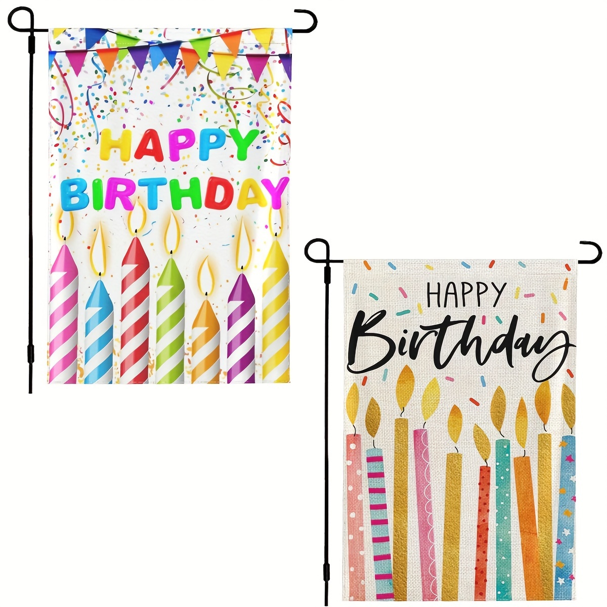 1pc Colorful Happy Birthday Party Decorations For - Temu