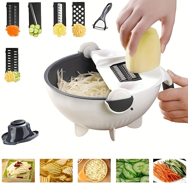 Multifunctional Electric Vegetable Slicer Kitchen Fruit Salad Cutter C –  Galaxy Store