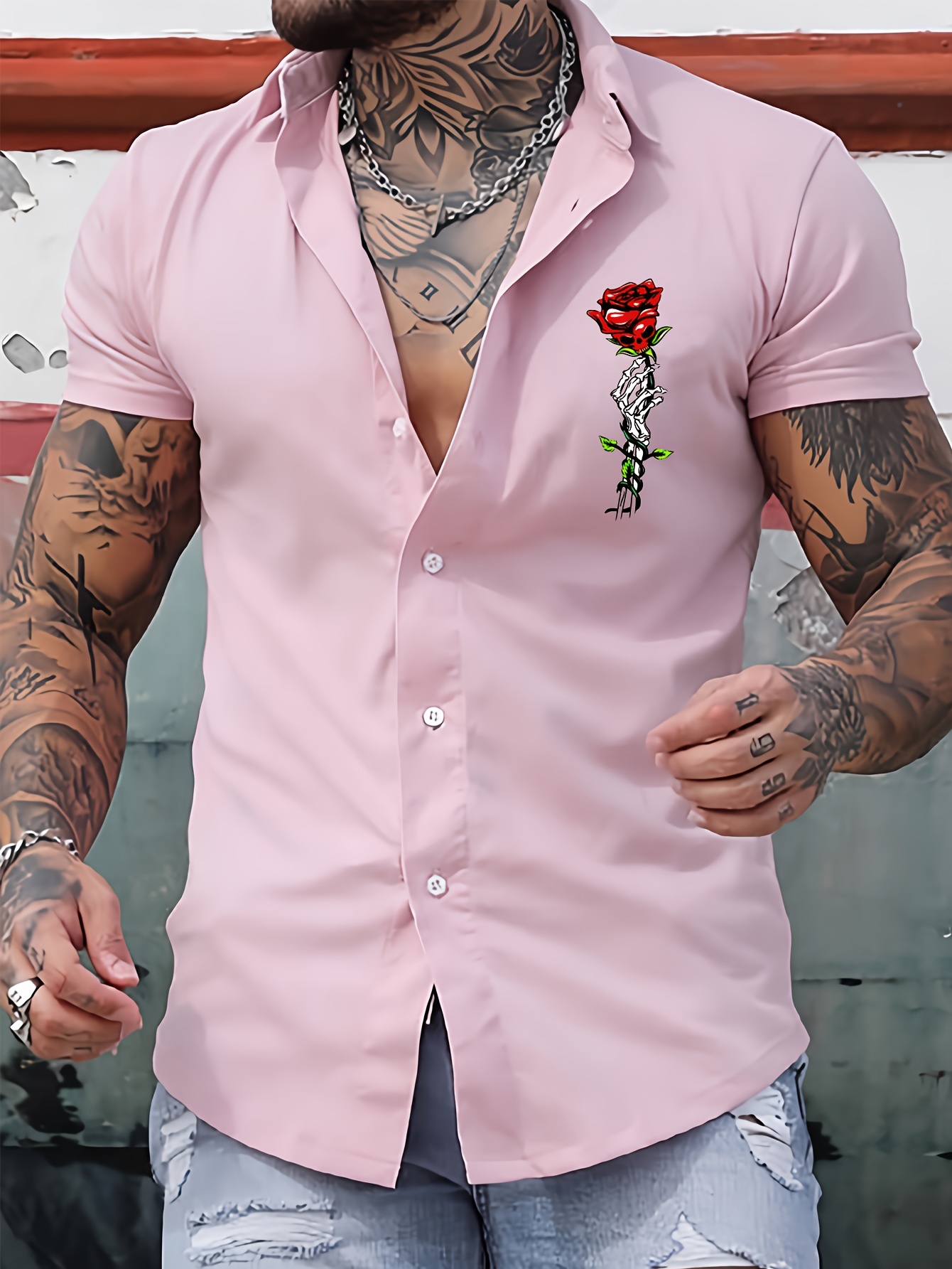 Men Solid Lapel Neck Shirt & Shorts Without Tee  Men stylish dress, Guys  clothing styles, Mens casual dress outfits