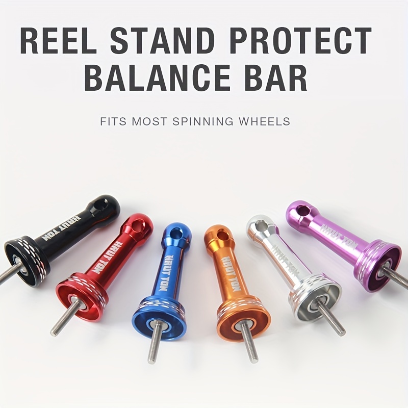 Fishing Reel Stand Protects Balance Bar Secures - Temu