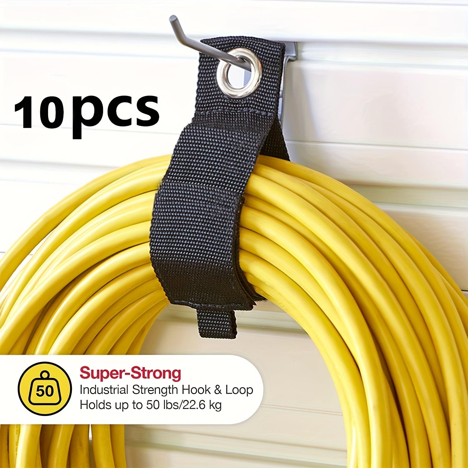 Hook Loop Extension Cord Organizer Hanger Cord Wrap Cable - Temu