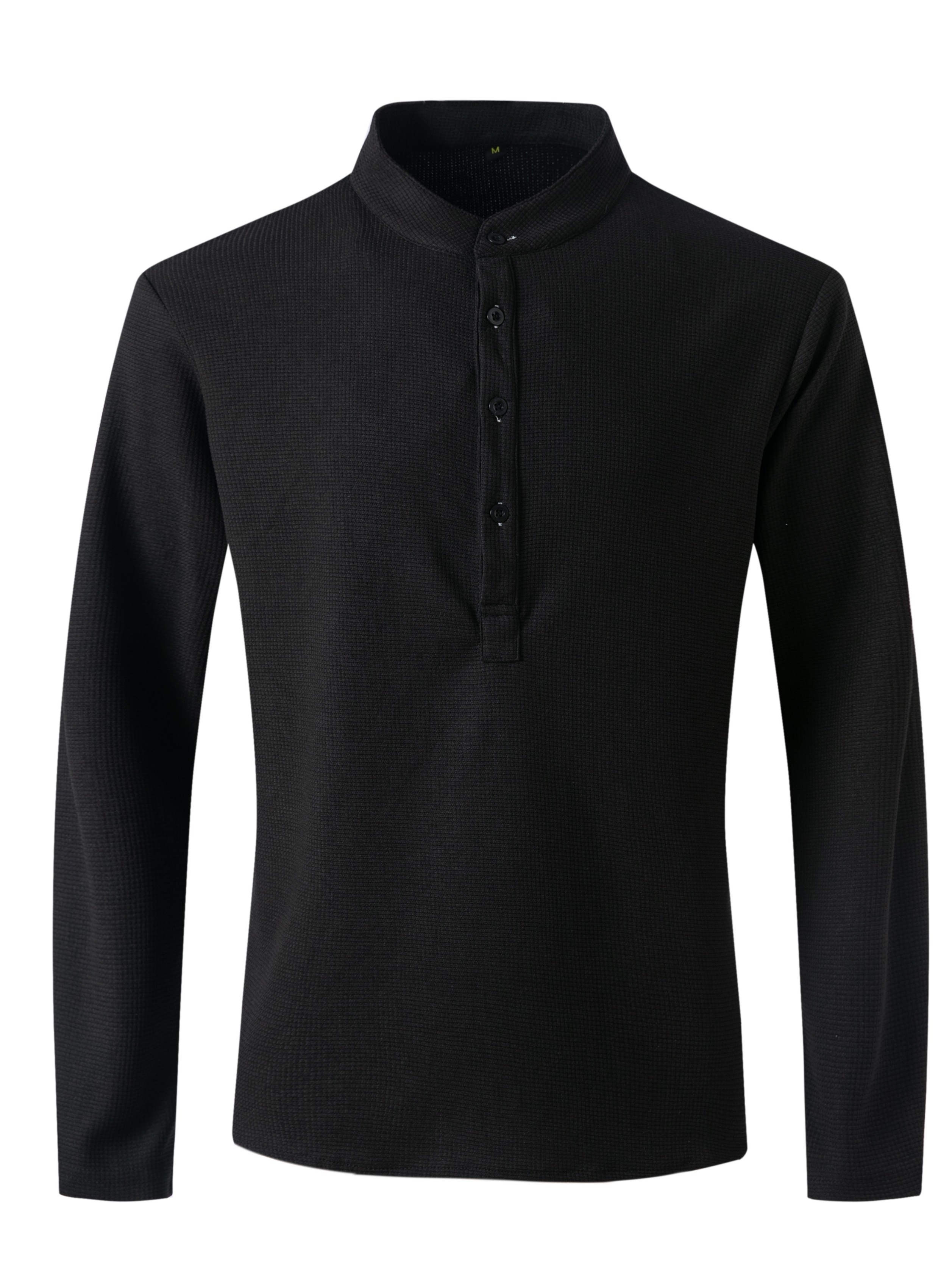 men's casual long sleeve v neck shirt green - Temu Canada