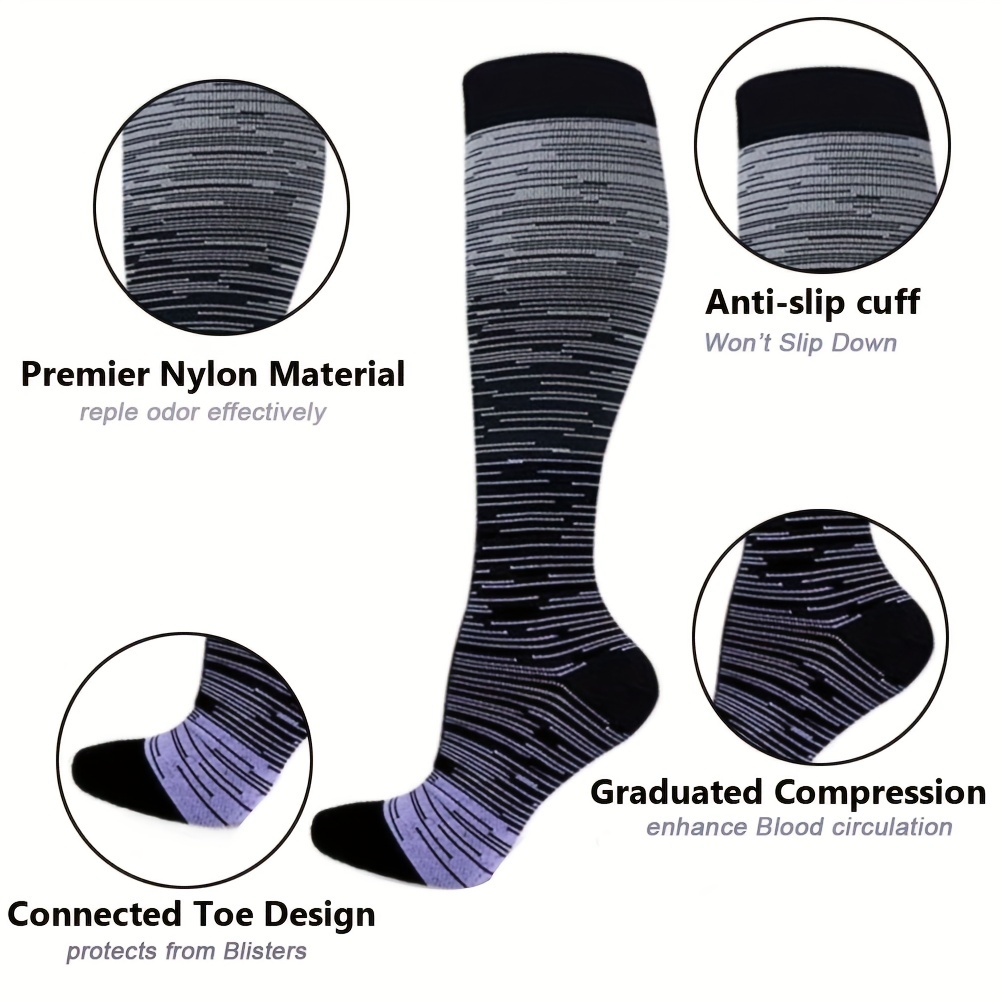Nylon Graduated Compression Socks