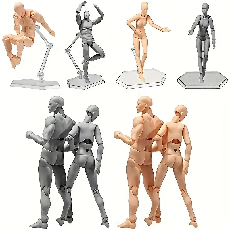 Action Figures Body-kun Dx Body-chan Dx Pvc Artists Manikin Jointed  Mannequin Drawing Figures For Figure Model - Temu Austria
