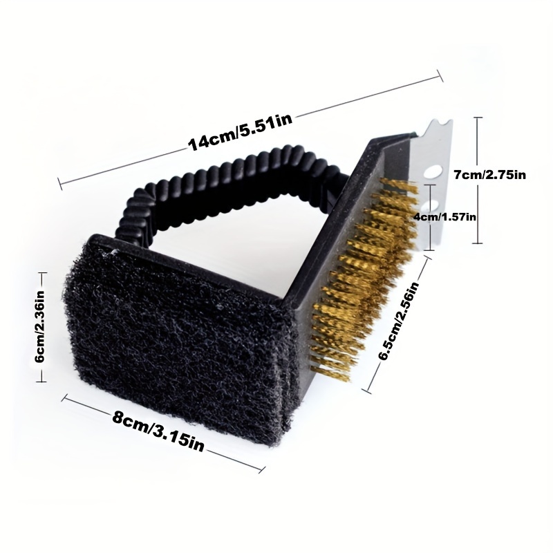 1pc 3-in-1 Oven Cleaning Brush